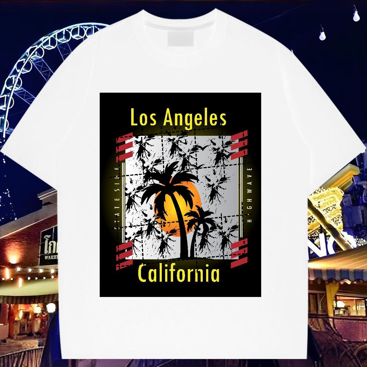 Popular T shirt Breathable Woman Tshirt White Plus Size tree Street Casual 230g Cotton TOP Quality Clothes