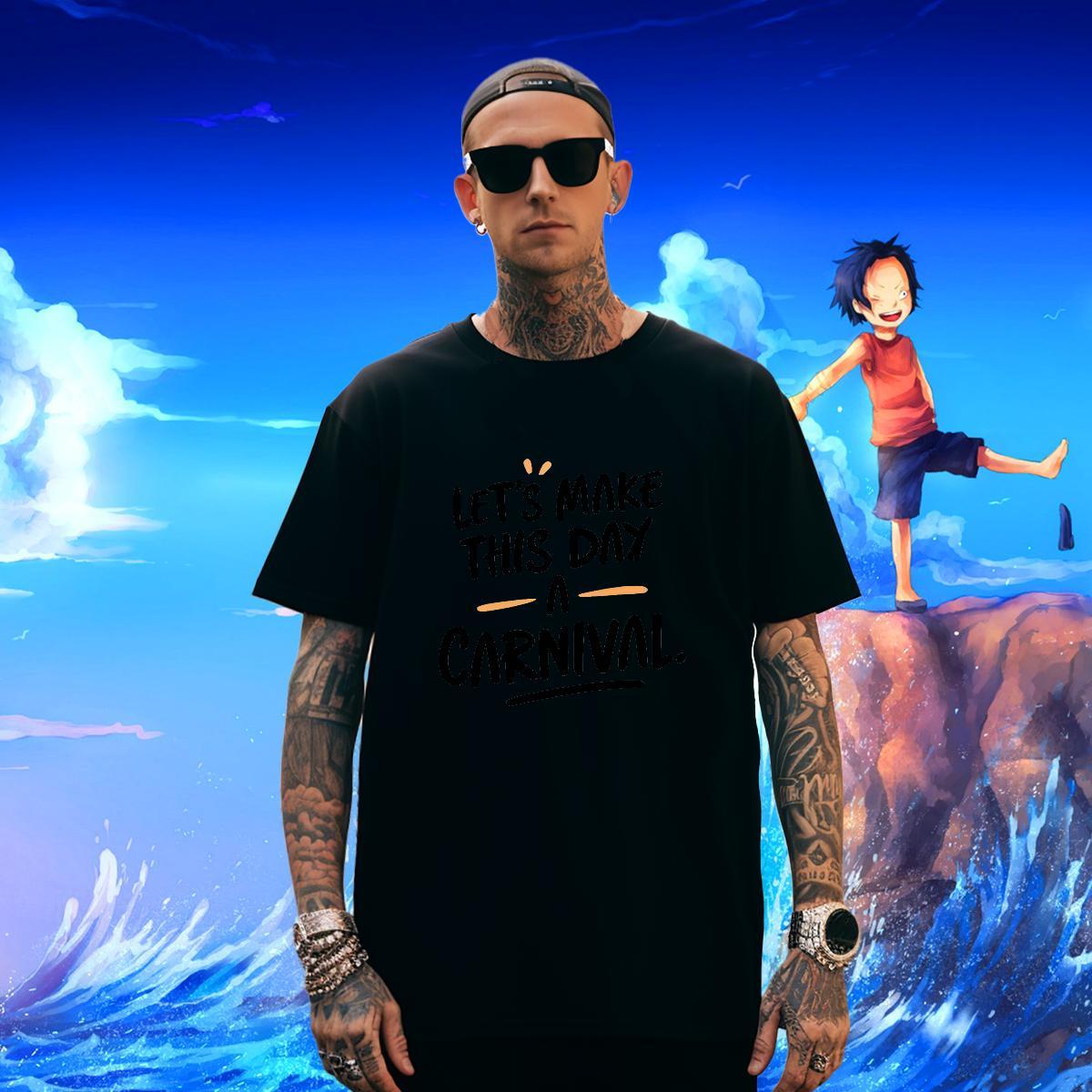 Loose Fit Couples T Shirts 230g Pure Cotton Street Casual letter Asian Size Breathable Short Sleeve New Arrival Man T Shirts Tee Shirt