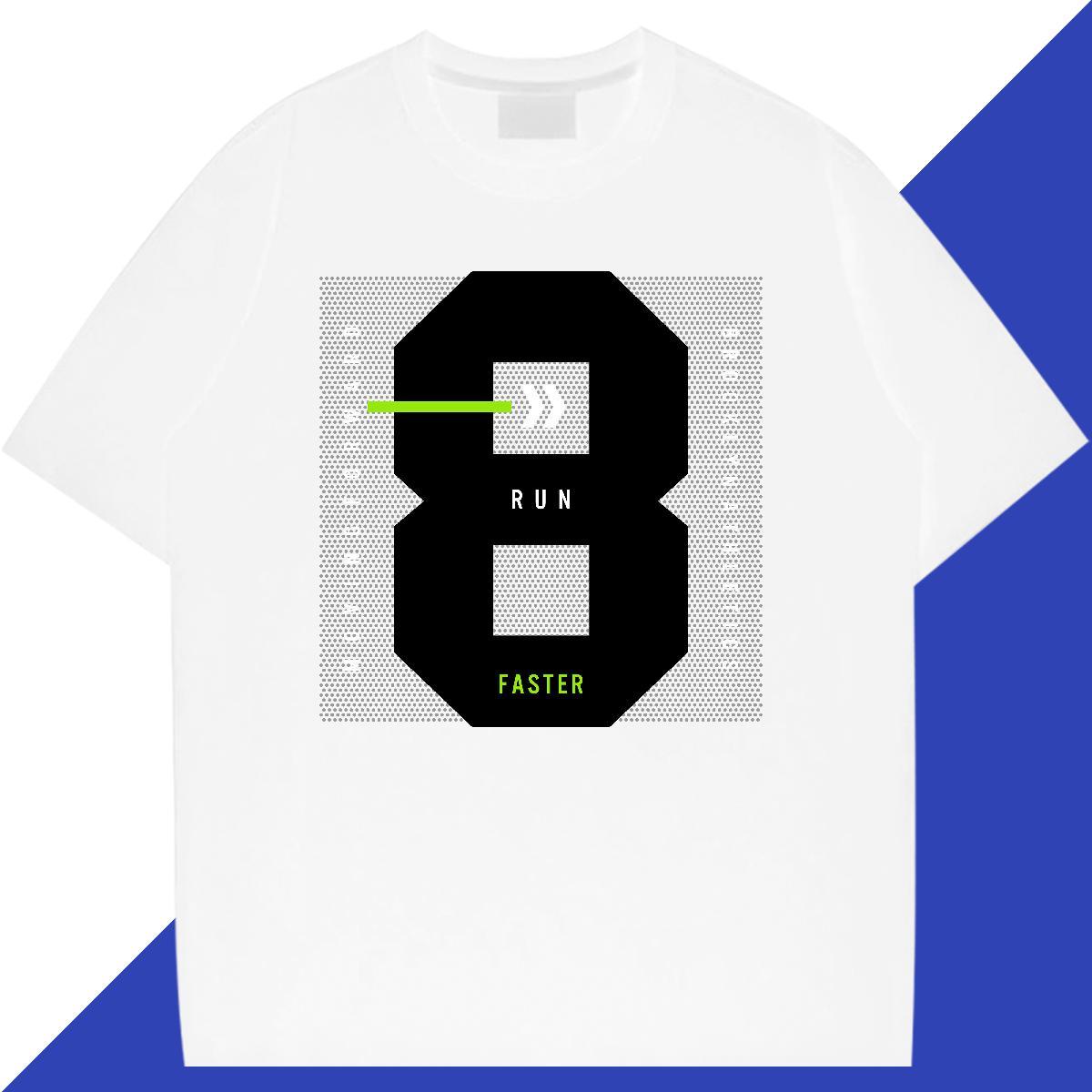 High Quality Couples T Shirts 100% Cotton 230g Outdoor letter DIY Printed Breathable Short Sleeve Designer Fashion T Shirt For Man Clothings