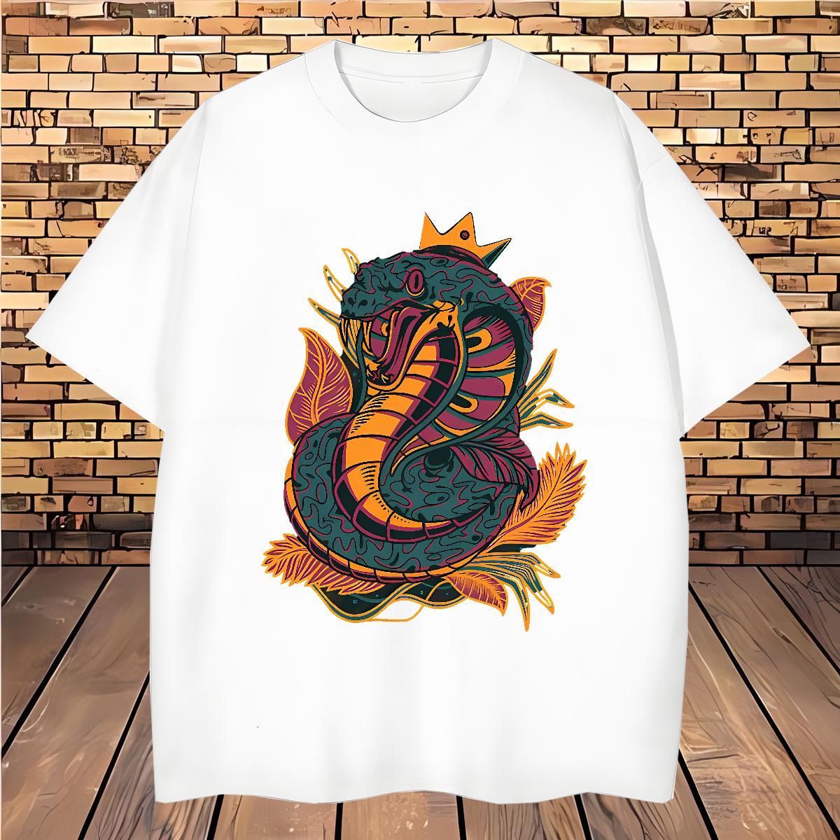 T Shirts Men 100% Cotton 230g angry Street wear Hip Hop Breathable Crew Neck White Plus Size Men Tshirts Designer Fashion Comfortable Top Tees