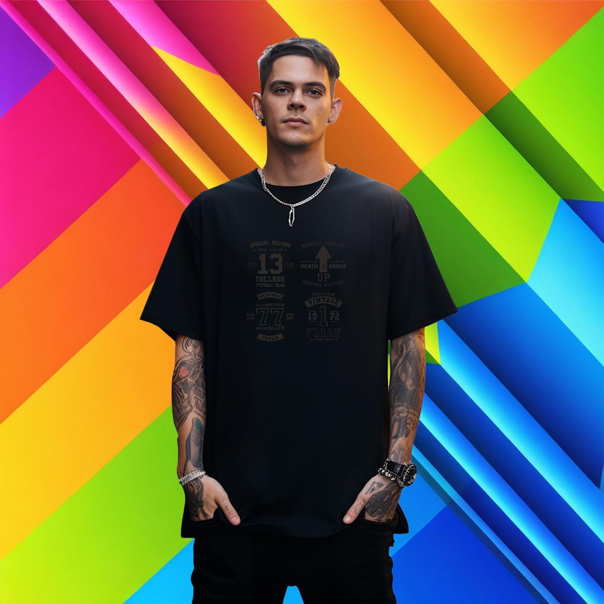 Classic Men Tshirts 100% Cotton 230g Outdoor letter Cartoon Print Breathable Short Sleeve New Designer Man T Shirts Clothes