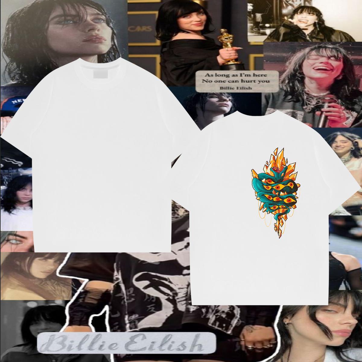 Fashion Designer T Shirts Men 230g Cotton snake Street wear Hip Hop Top Tees Short Sleeve O-Neck Cool Design Couples T Shirts Cartoon Print
