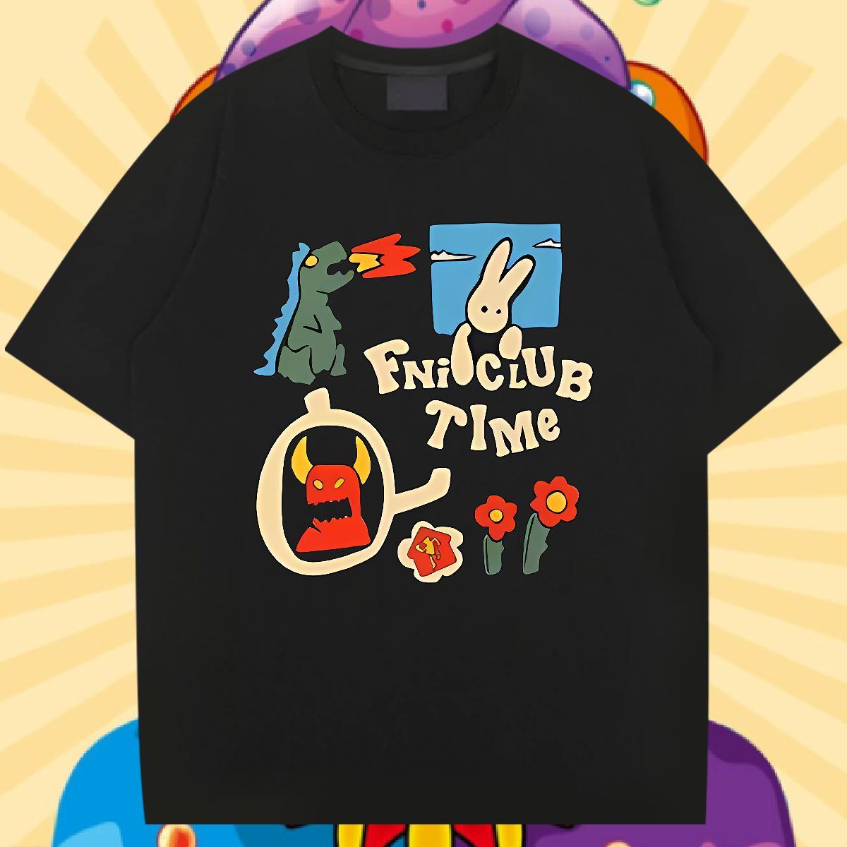 Classic Men T Shirts 230g 100% Cotton dinosaur Street Casual Tops Short Sleeve Soft Cool Design Mens Tshirts Floral Print