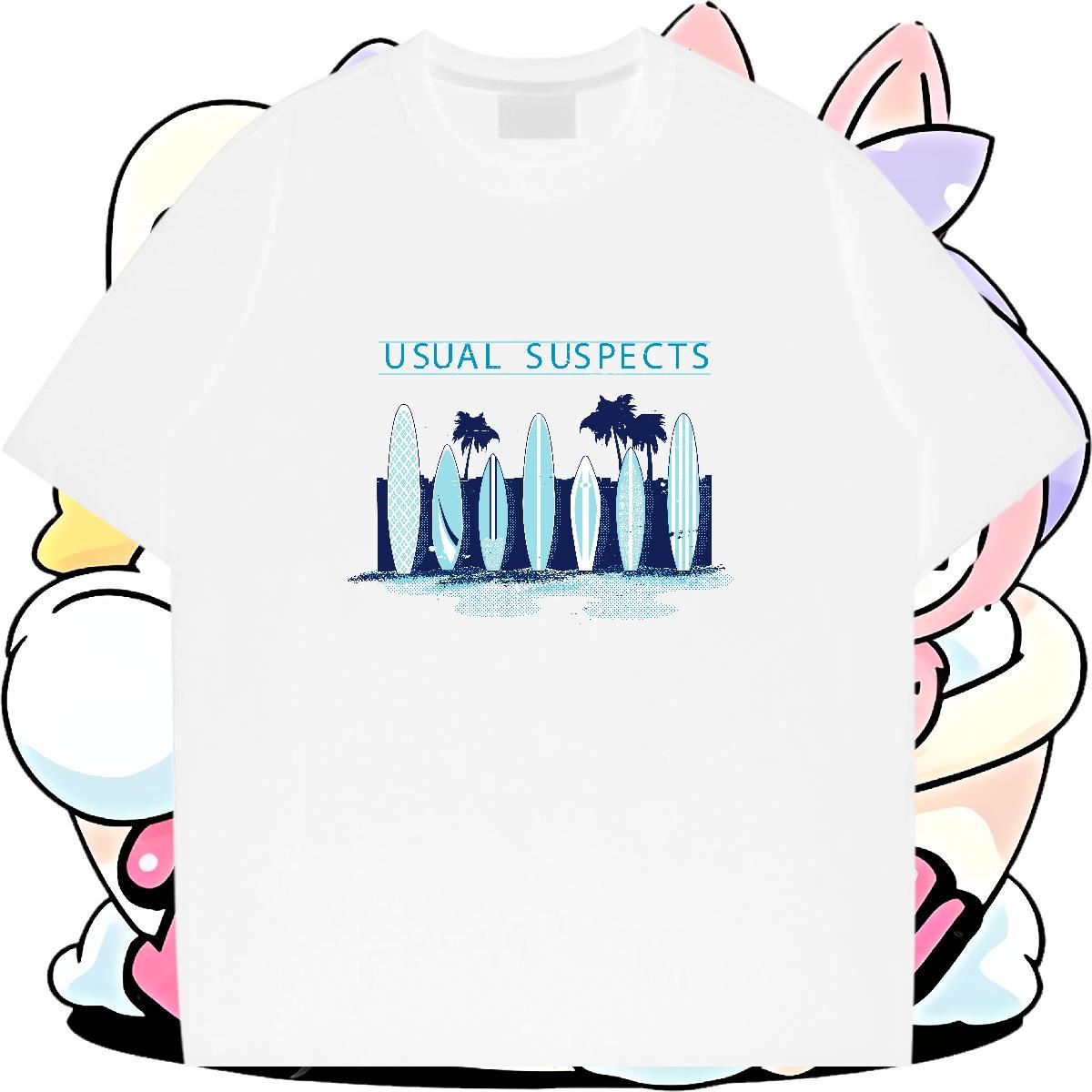 Classic Couples T Shirts 230g Pure Cotton Casual Daily Wear beach DIY Logo Oversized Crew Neck Breathable Factory Direct T Shirts Men Clothes