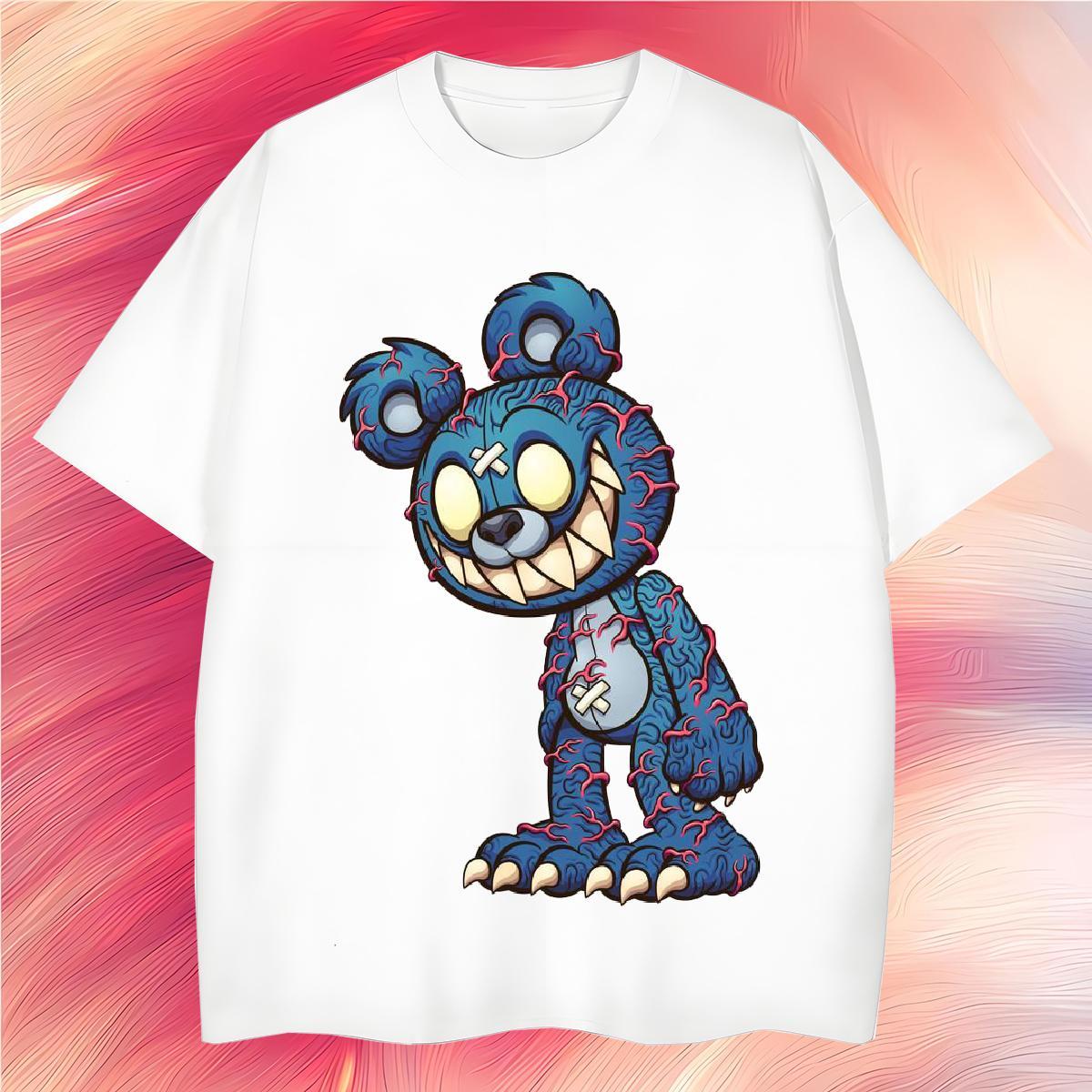 T Shirt For Man 100% Cotton 230g painting Sports Casual Breathable Crew Neck DIY Men Tees Custom Designer Clothings