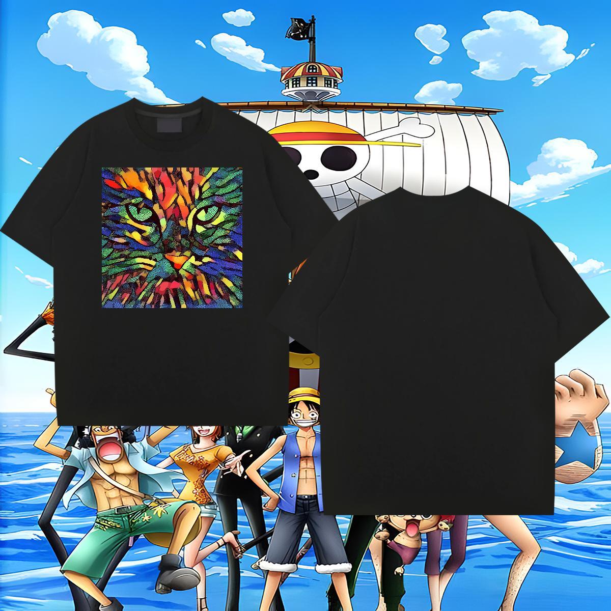 TOP Quality Tshirts 230g Cotton Street Casual cat Plus Size Custom Crew Neck Fashion Casual Mens T Shirts Tops Tees