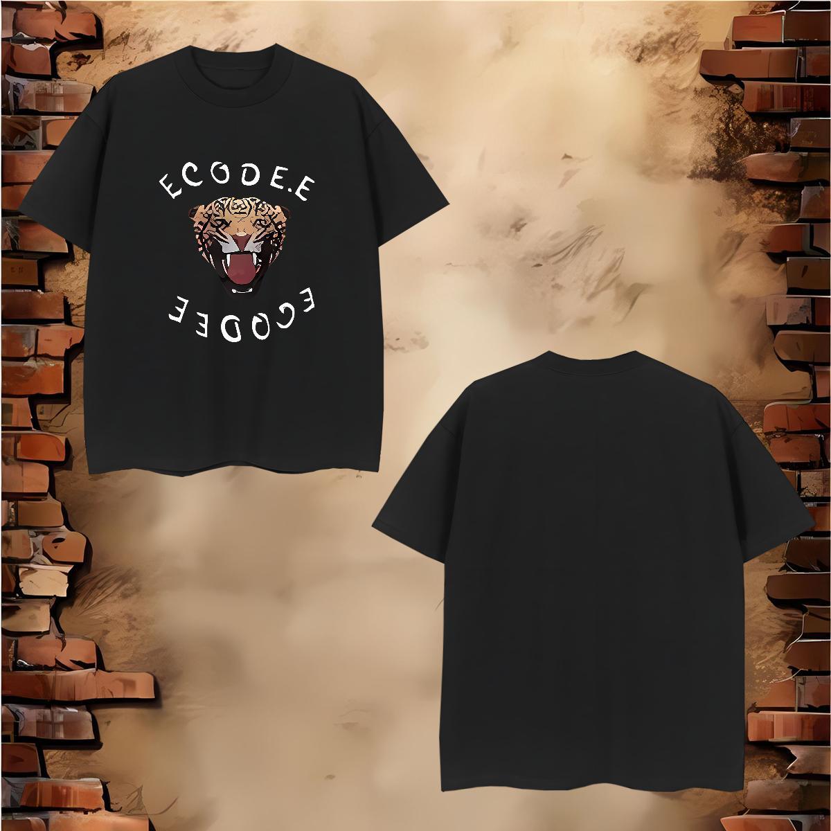 New T Shirts Men 230g Pure Cotton Street Wear Tees Shirts Breathable Short Sleeve Loose Fit Tshirt for Man Woman DIY