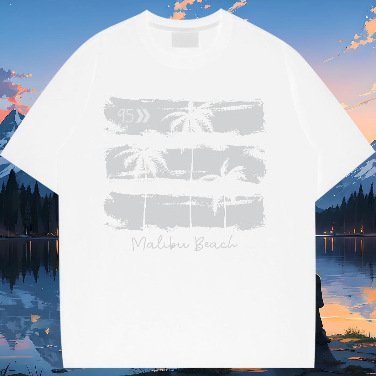 Free Shipping T-Shirts Comfortable Womens Tshirts Custom Printing tree Home Outdoor 230g Pure Cotton Stylist Tops Tees