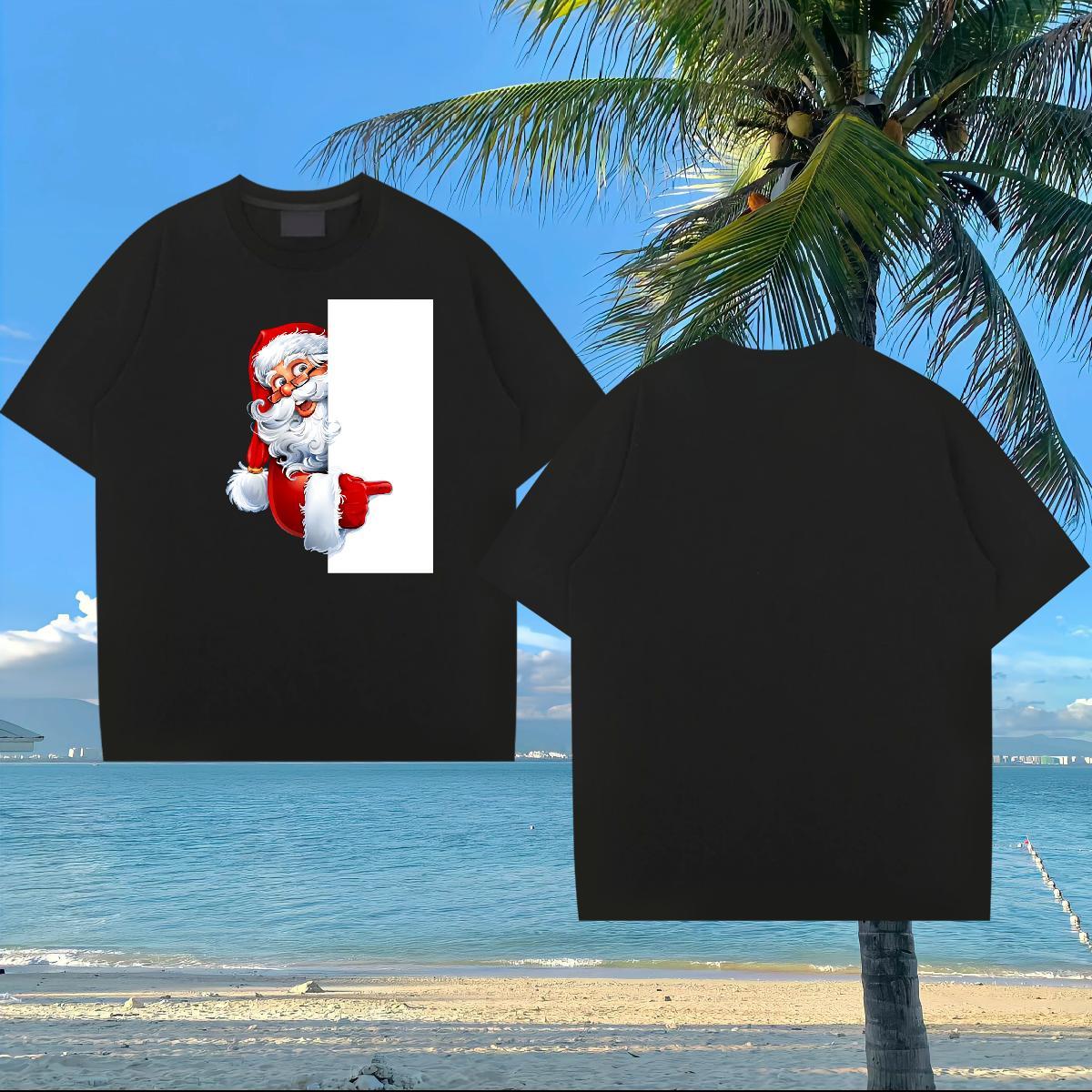 Brand T Shirt For Man 100% Cotton 230g Hip Hop Top Tees Short Sleeve Soft Loose Tshirts Floral Print