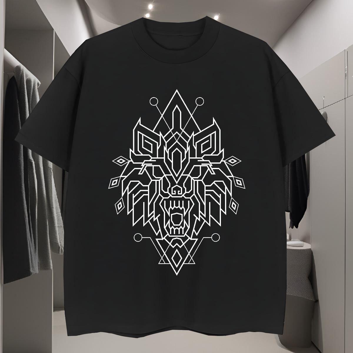 T-Shirts 230g Pure Cotton handpainted High Street Hip Hop Breathable Crew Neck Custom Anime Men Tops Tees Fashion Soft Top Tees