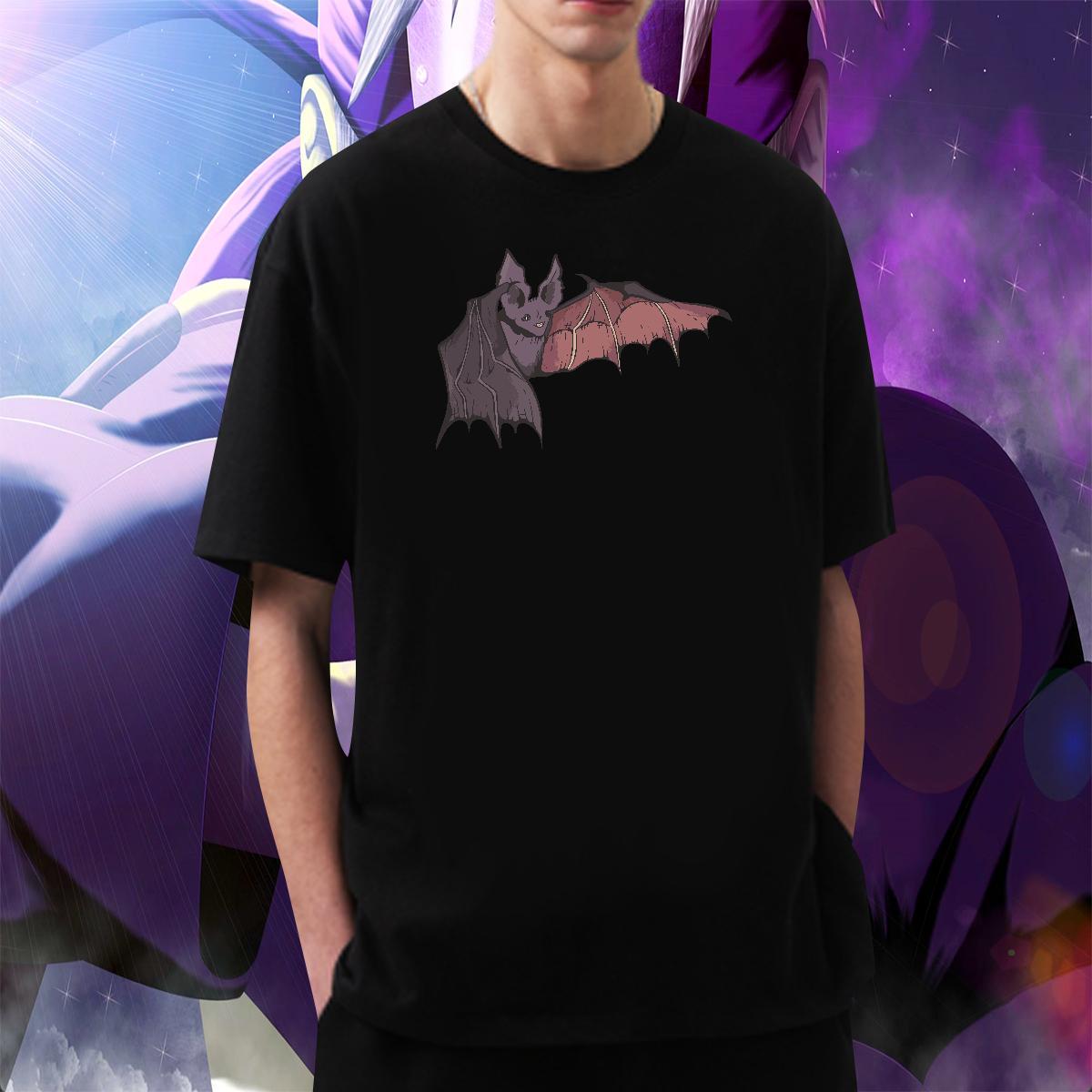 Unisex Tshirt for Man Woman 230g 100% Cotton High Street Hip Hop bat Cartoon Printing L-4XL Breathable Short Sleeve Designer Men T Shirts Clothings