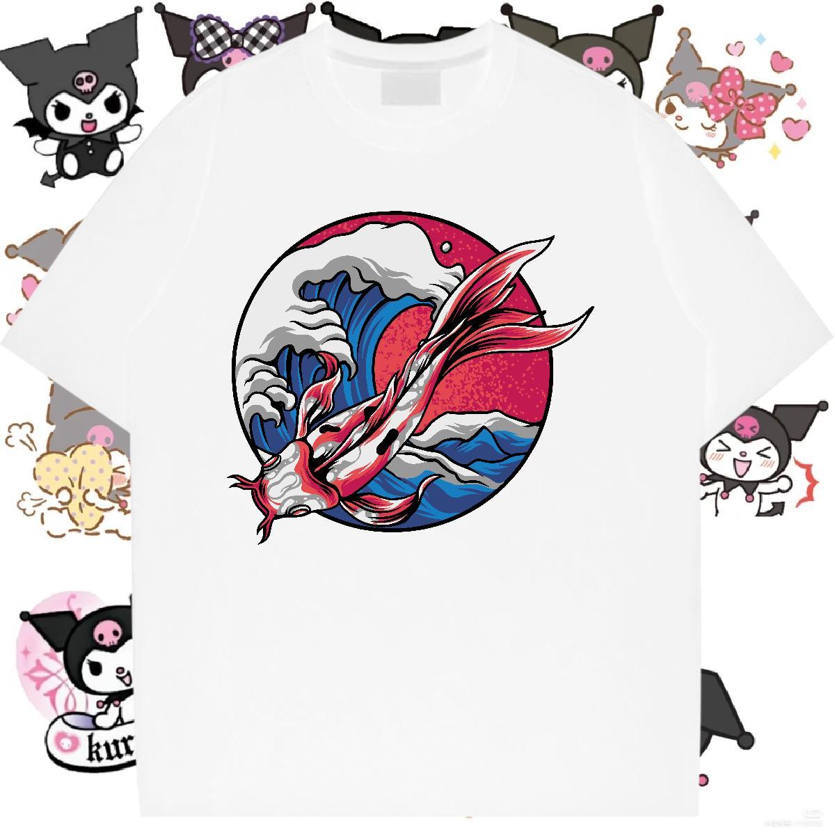 High quality T-Shirts Breathable Crew Neck Women Tees DIY Printed Sports Street Wear 230g Cotton Stylist Top Shirts