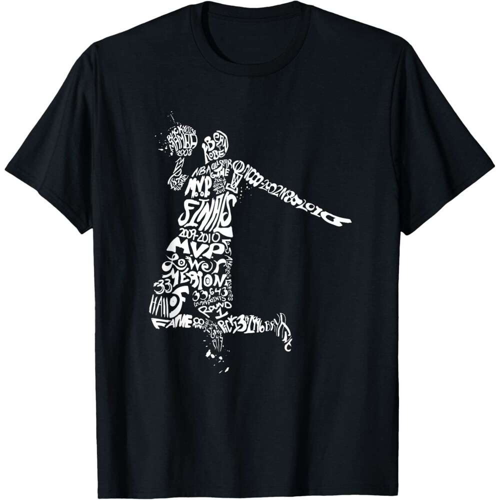 T shirt Mens Vintage Basketball Player Birthday Gifts Men Boys T-Shirt shirts tshirt graphic tee Casual tops summer clothes Short sleeve Free shipping