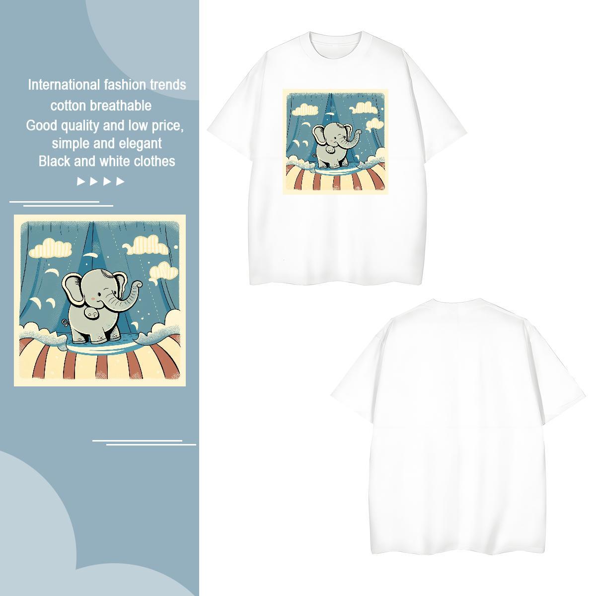 Man T Shirts 230g Pure Cotton Sport Breathable Customized Print Tshirt for Man Woman 2024 DIY Cool Design Tees Shirts