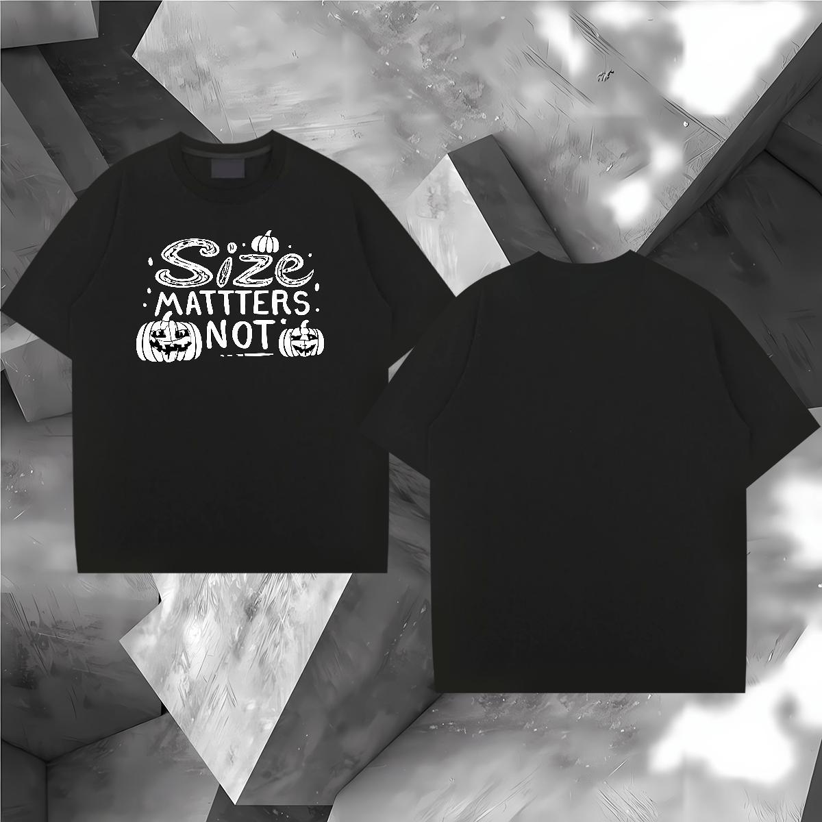 Stylist T-Shirts 230g Pure Cotton halloween Casual Daily Wear Tees Shirts Breathable Short Sleeve Comfortable Men Tshirts Anime Print