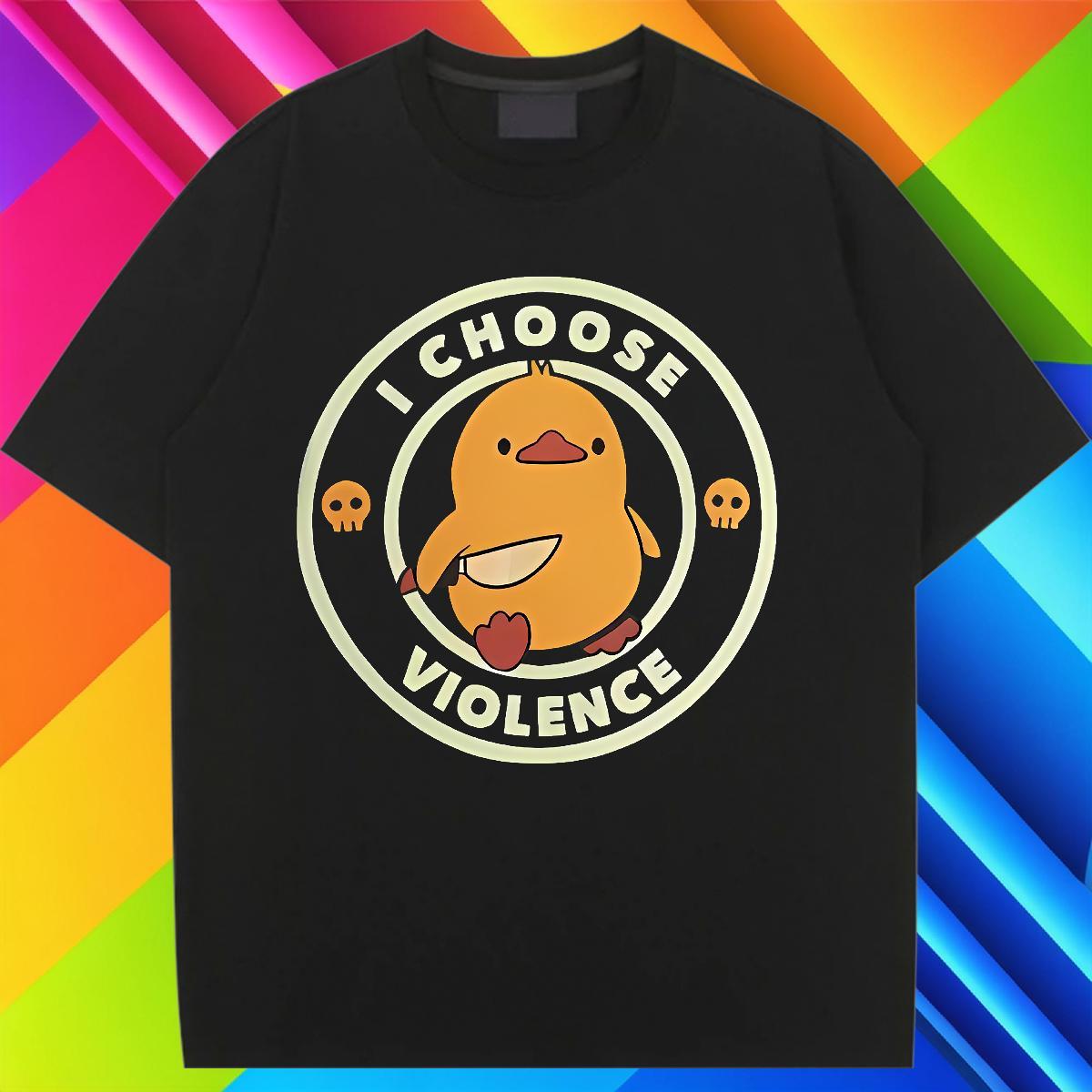 Popular Woman T Shirts Breathable Lady T shirt Oversized L-4XL duck High Street Hip Hop 230g Cotton Fashion New Tshirts