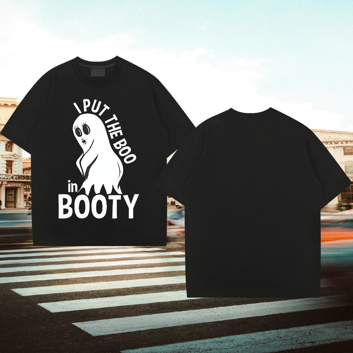 DIY Customized Man T Shirts 100% Cotton 230g monster Street Tops Short Sleeve Soft Loose Tshirt for Man Woman Custom Big Size