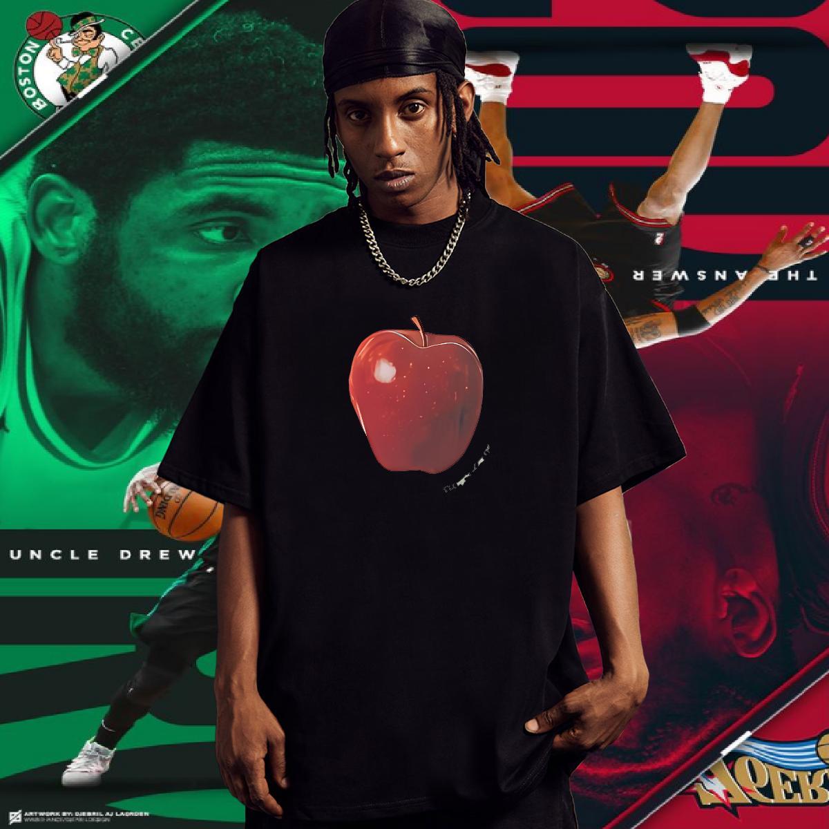 T Shirts Men 230g 100% Cotton fruit Street Wear Short Sleeve O-Neck DIY Anime Men Tees 2024 Designer Tops Shirt