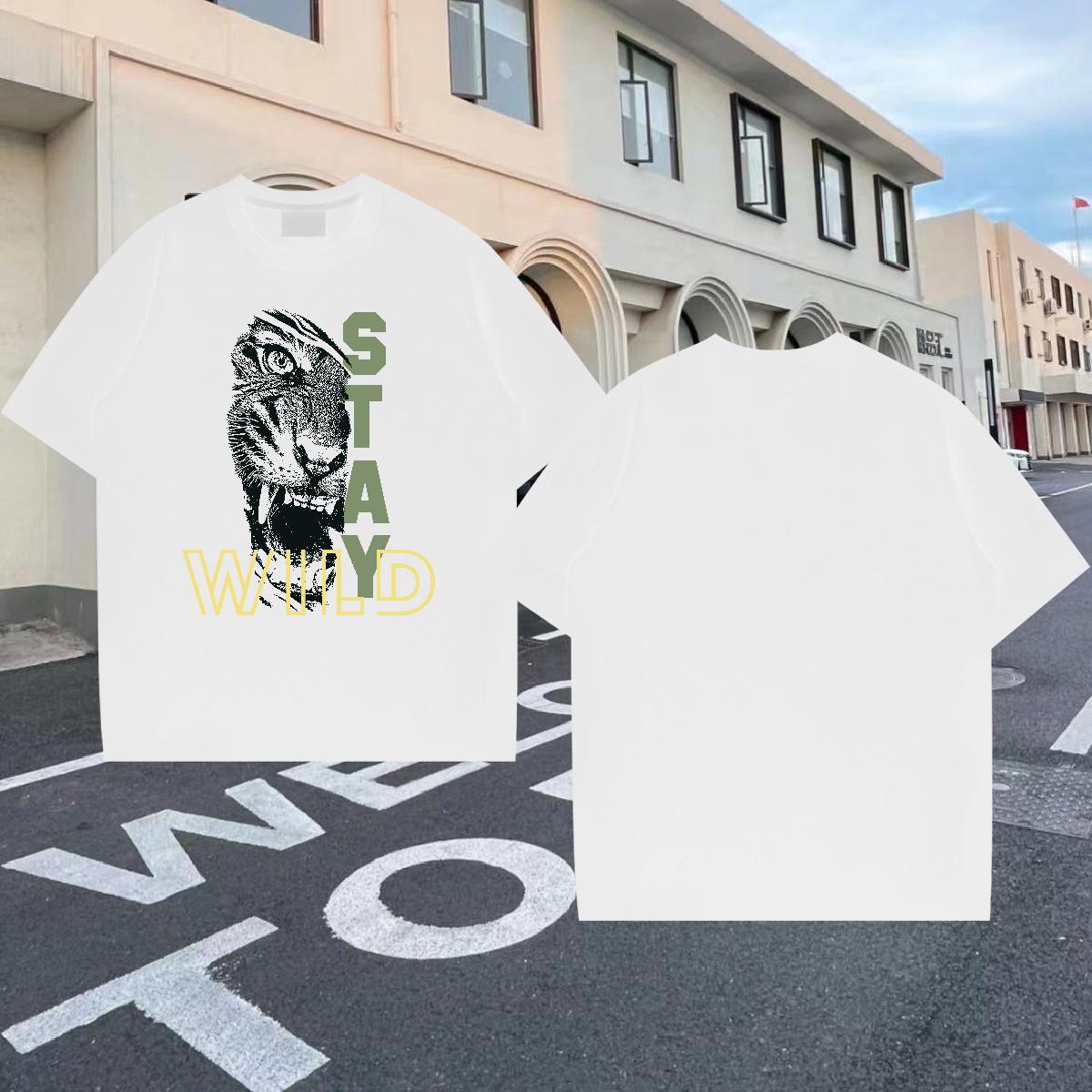 Fashion Design Men T Shirts 230g 100% Cotton Sports Casual Polos Breathable Short Sleeve Soft Tshirts Oversized 3XL 4XL