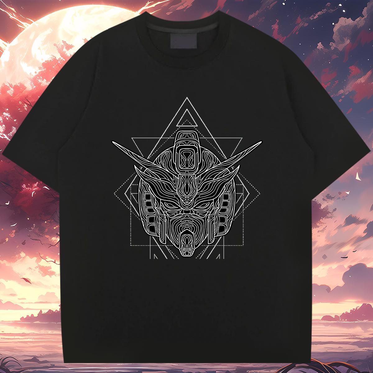 T-Shirts 230g Pure Cotton painting Street Wear Short Sleeve O-Neck DIY Logo Oversized Men Tees Fashion Designer Tops