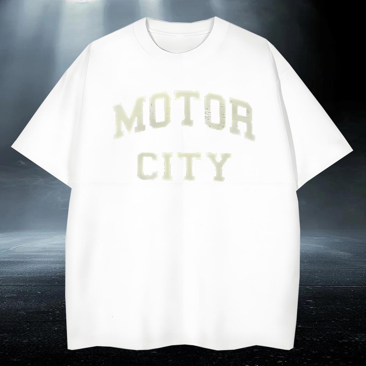 Popular Men Tshirts 230g Pure Cotton Outdoor letter Floral Print O-Neck Short Sleeve Free Shipping T-Shirts for Men Clothes