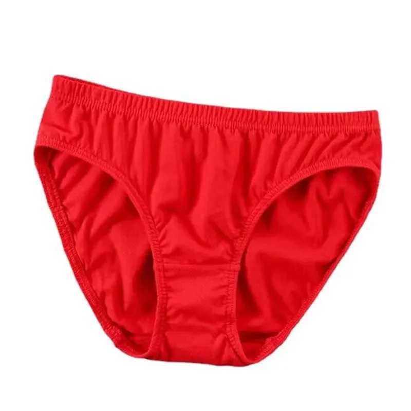12 pieces/batch solid color soft mens underwear childrens underwear 1-10 yearsW240715