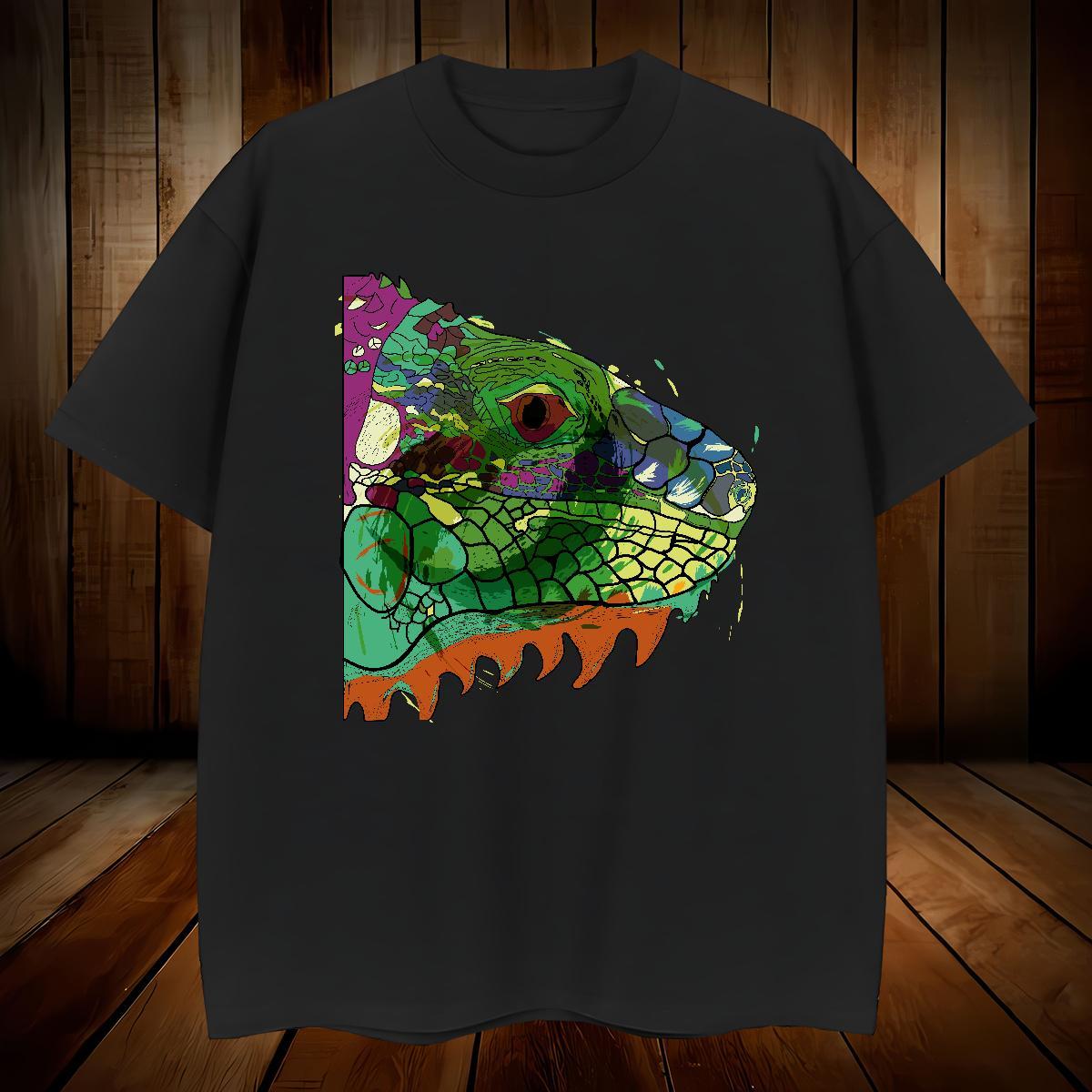 Classic Men Clothes T-Shirt 230g 100% Cotton fish head T Shirts Men Sport Crew Neck Breathable Custom Printing Fashion Design Tee Shirt