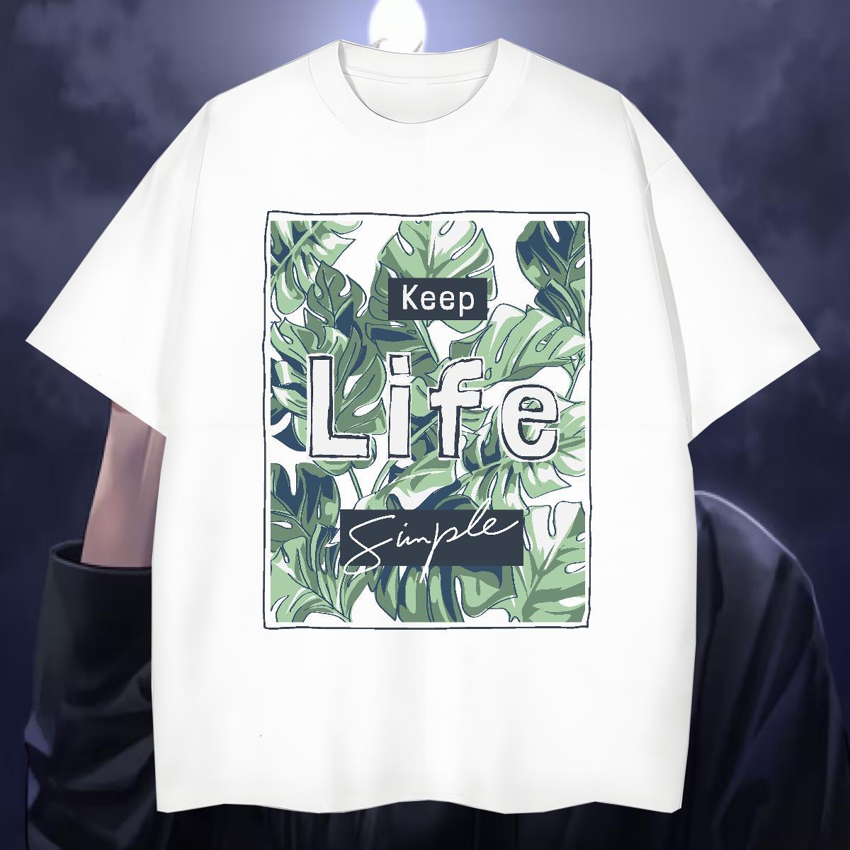 Free Shipping Man T Shirts 230g 100% Cotton tree Sport Tees Breathable Soft Classic Men Tshirts DIY Logo Oversized