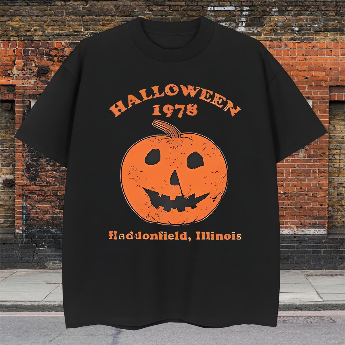 Unisex Mens Tshirts 230g 100% Cotton halloween T-Shirts Casual Daily Wear Short Sleeve Soft Custom Anime Fashion Designer Tees Shirts