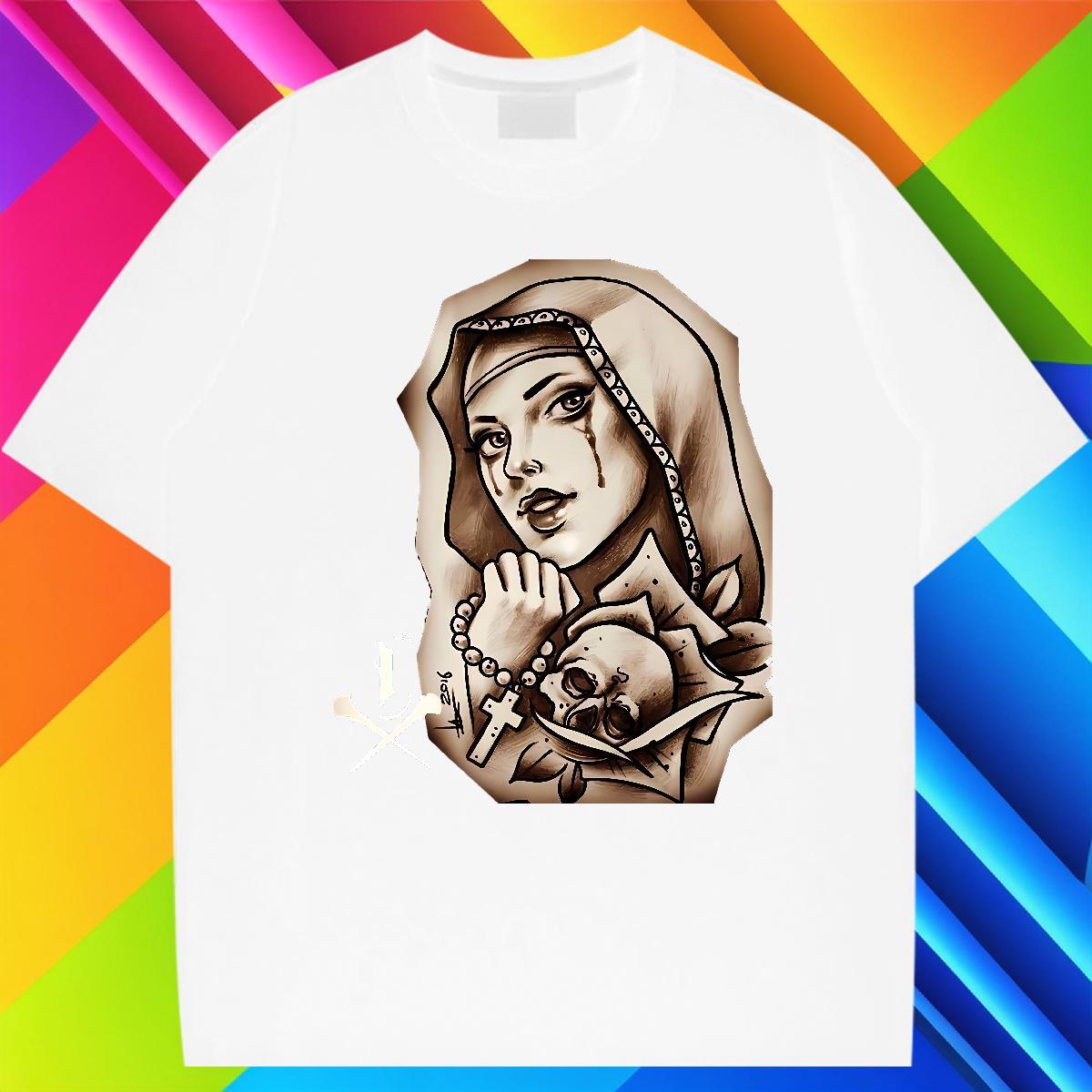 T-Shirts for Men 230g Cotton nun Street wear Hip Hop Short Sleeve Soft Oversized 3XL 4XL Mens Tshirts Customized Brand Tops Shirt