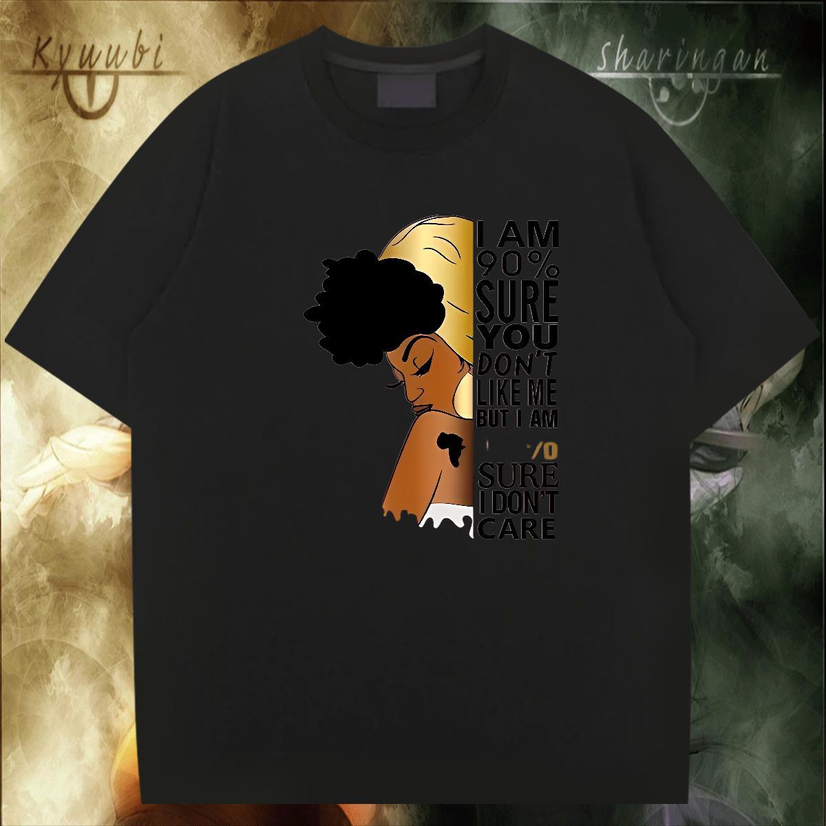 Unisex Couples T Shirts 230g Pure Cotton Sport letter Anime Breathable 2024 Summer T shirt Polos