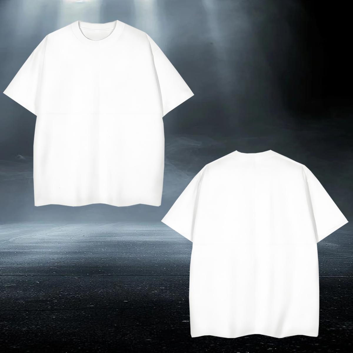 Wholesale T-Shirts for Men 100% Cotton 230g halloween Street wear Hip Hop Tops Shirt Breathable Short Sleeve Designer Men Tees Customized