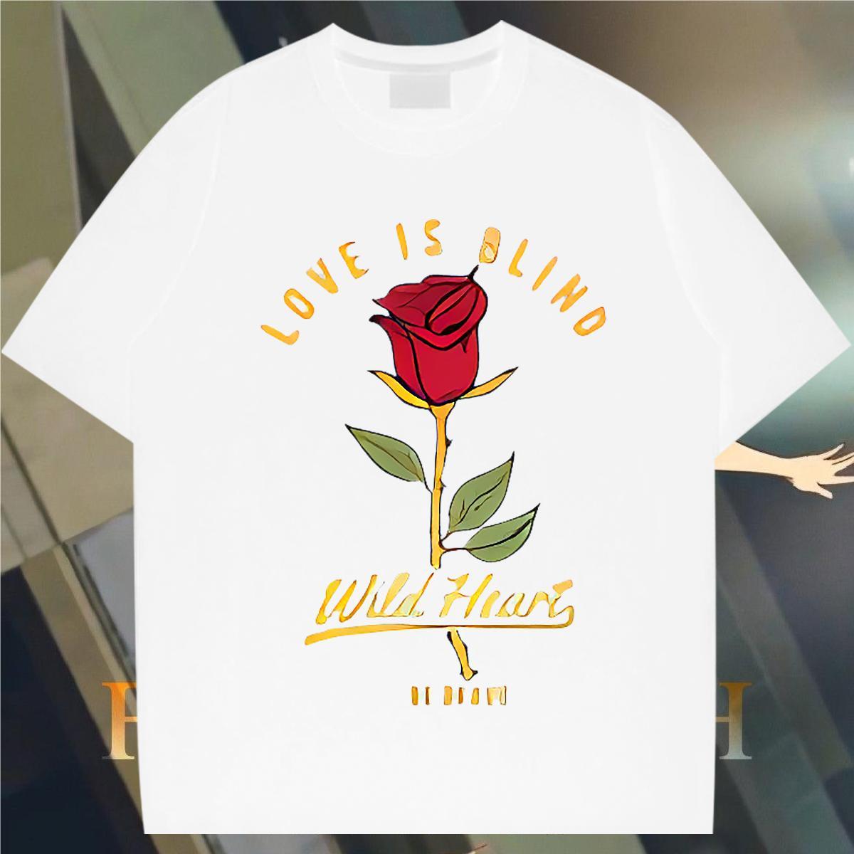 T shirt 100% Cotton 230g flower Beach Breathable Short Sleeve Custom Printed Men Tops Tees Stylist Wholesale Tees Shirts