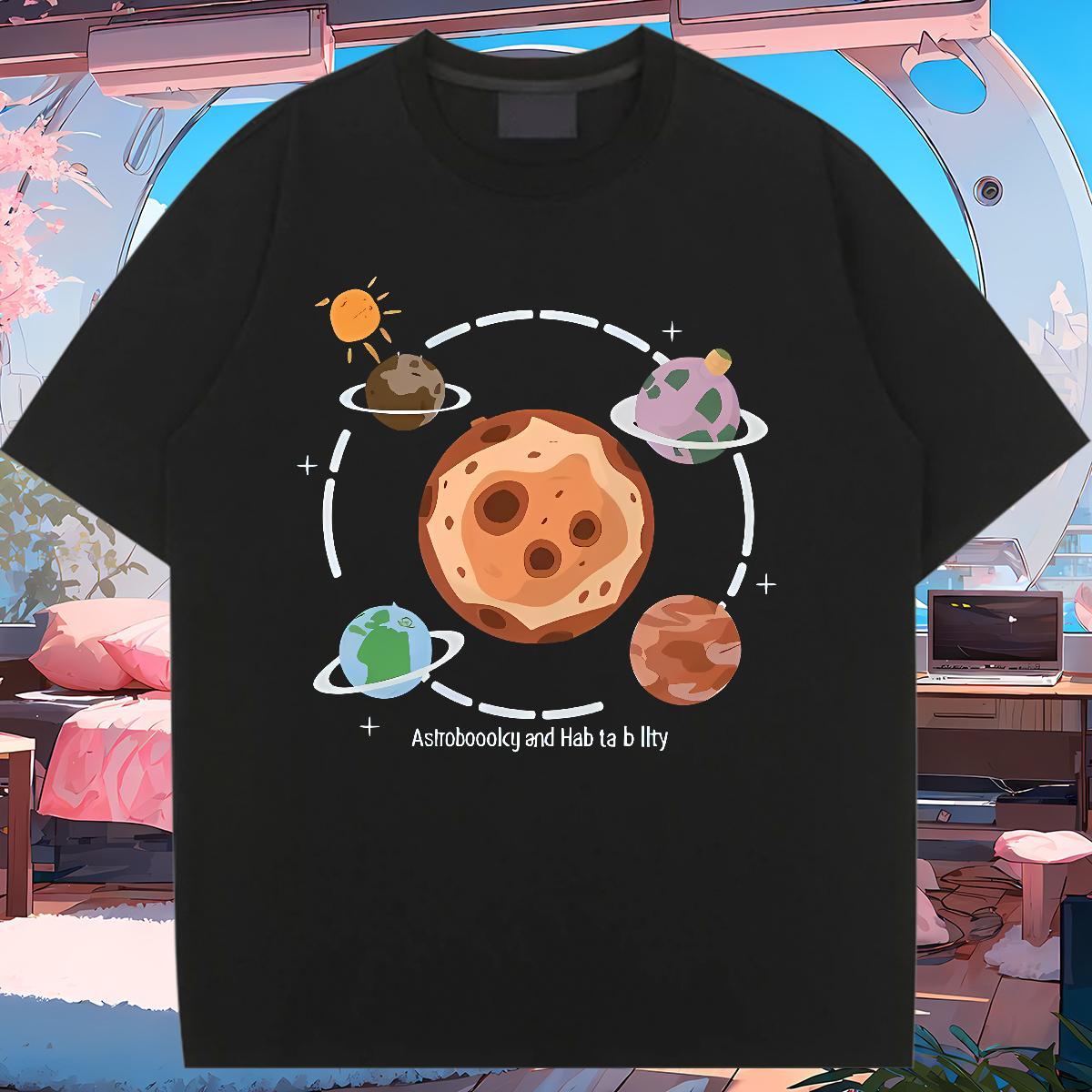 Brand T Shirts Women Breathable Soft Woman Tshirt Graphic star Summer Casual 230g Cotton New Top Tees