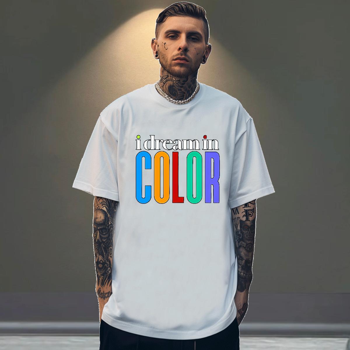 Cool Couples T Shirts 230g Pure Cotton Anime Printing Street letter Oversized 4XL Crew Neck Breathable Designer T-Shirts for Men Tops