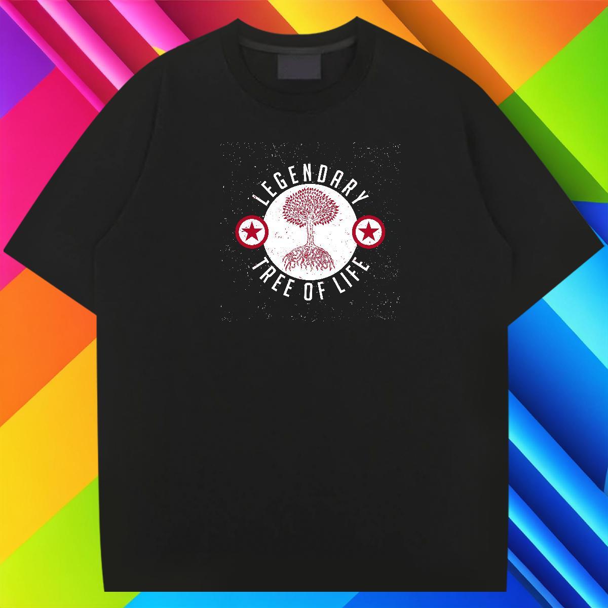 Popular Tshirt for Man Woman 230g Cotton Casual Daily Wear tree Oversized 4XL Breathable Soft 2024 Mens T Shirts Tops Shirt