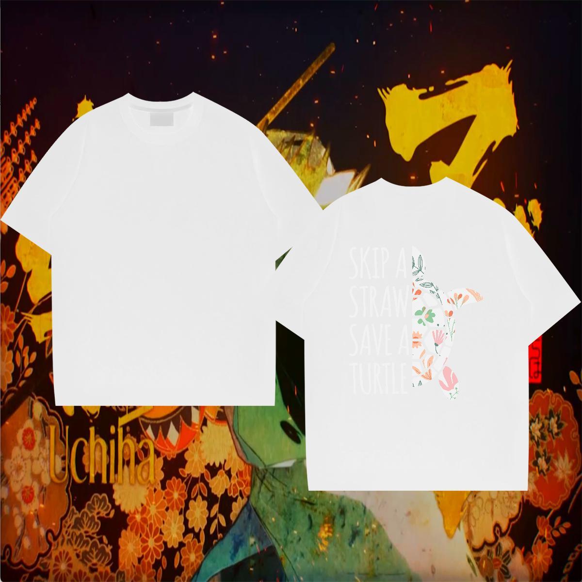 Designer Fashion Mens T Shirts 230g Pure Cotton Home Outdoor Tees Shirts Breathable Short Sleeve Soft Men Tops Tees Anime