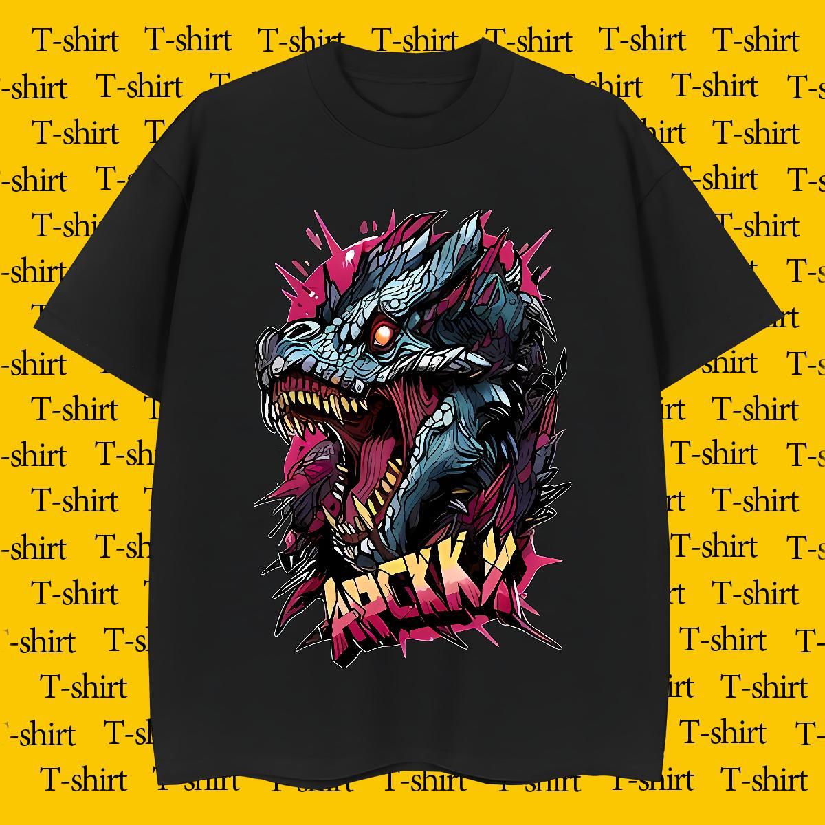 T Shirts Men 100% Cotton 230g Spring Summer Short Sleeve O-Neck Anime Tshirts New Brand Tee Shirt