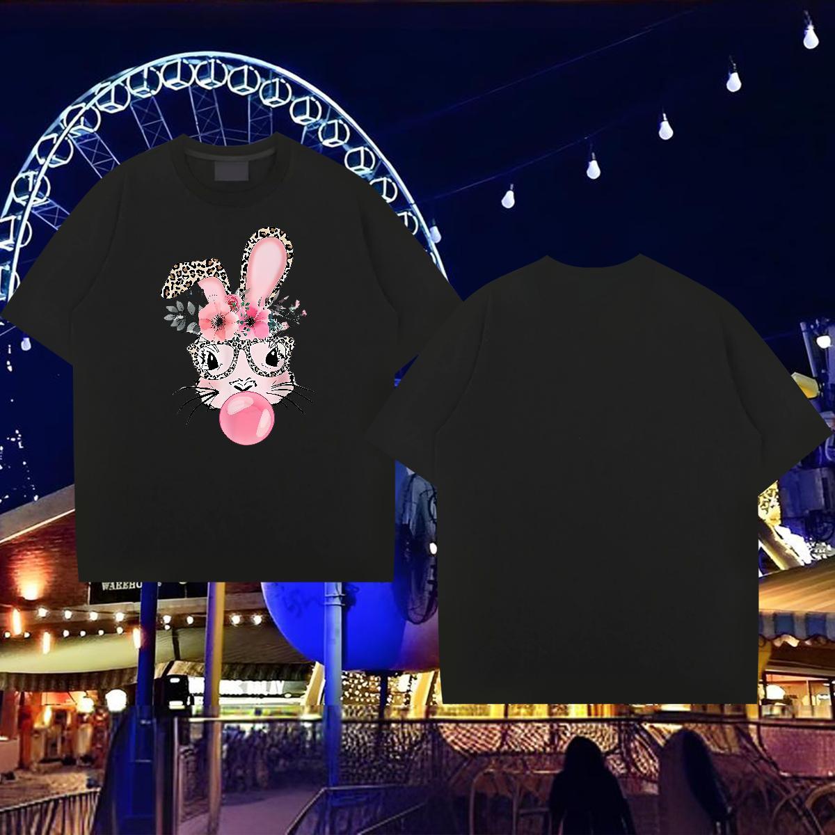Customized Man T Shirts 230g Cotton rabbit Outdoor Tops Tees Crew Neck Breathable Free Shipping Tshirts Plus Size Custom