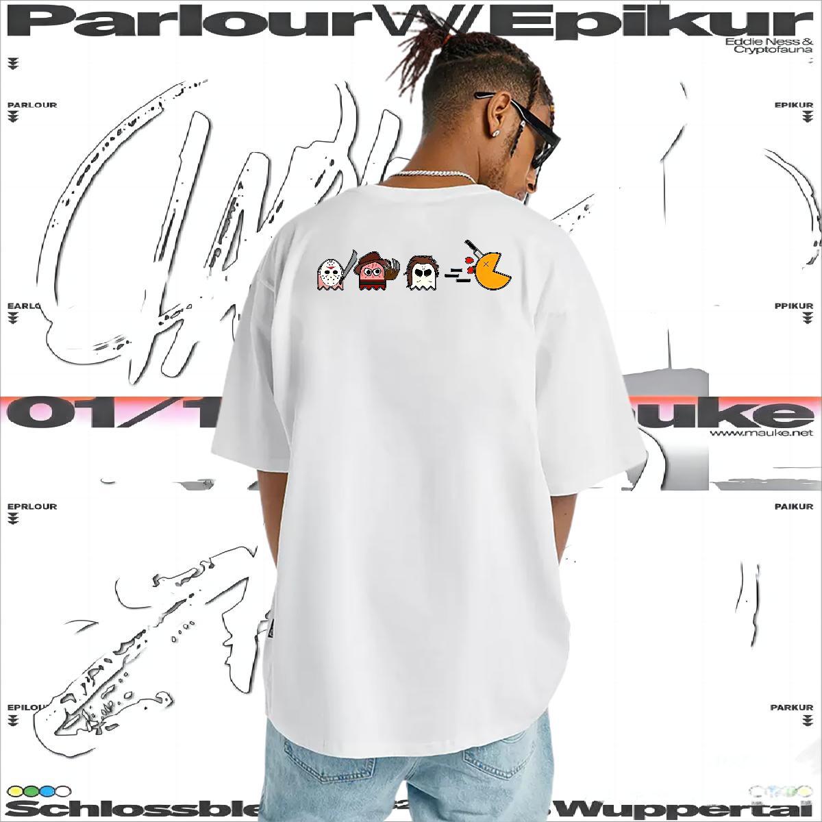 Brand T shirt 230g Cotton halloween Hip Hop Street Tees Shirts Breathable Crew Neck Wholesale Tshirts Oversized 4XL