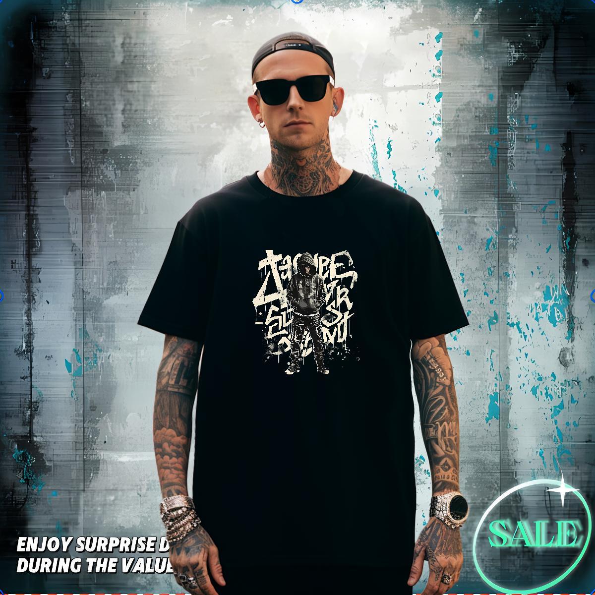 T shirt 230g Cotton person Beach Breathable Soft Asian Size Tshirt for Man Woman Customized High Quality Clothes