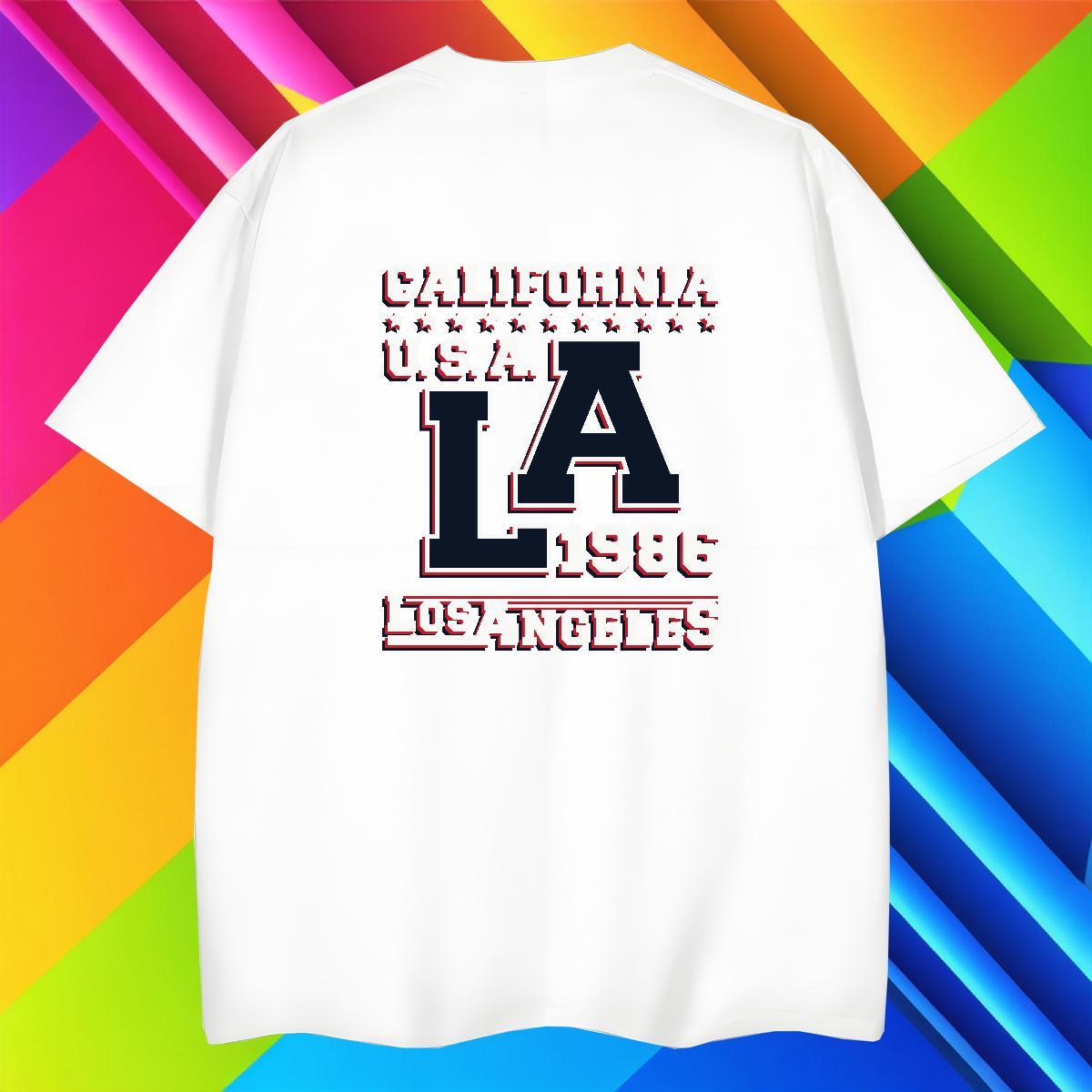 Unisex Men Tshirts 230g Cotton Sport letter Cartoon Print Short Sleeve O-Neck Factory Direct T-Shirts for Men Tees Shirts