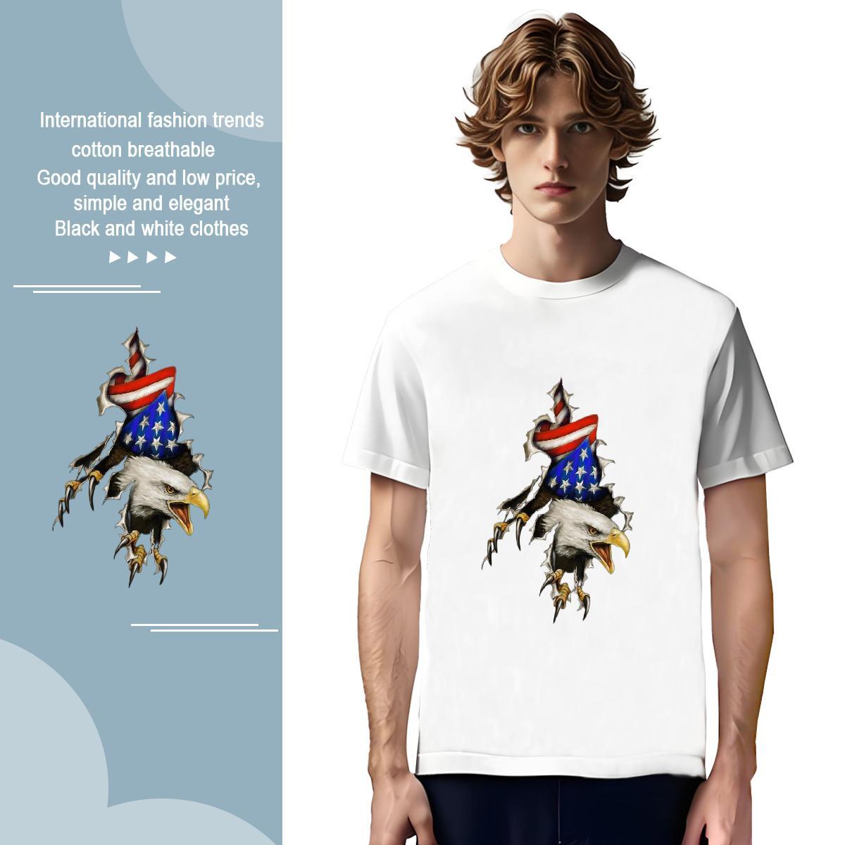 Men T Shirts 100% Cotton 230g cool Daily Wear Round Neck Short Sleeve Black Oversized Men Clothes T-Shirt Factory Direct Unisex Clothings