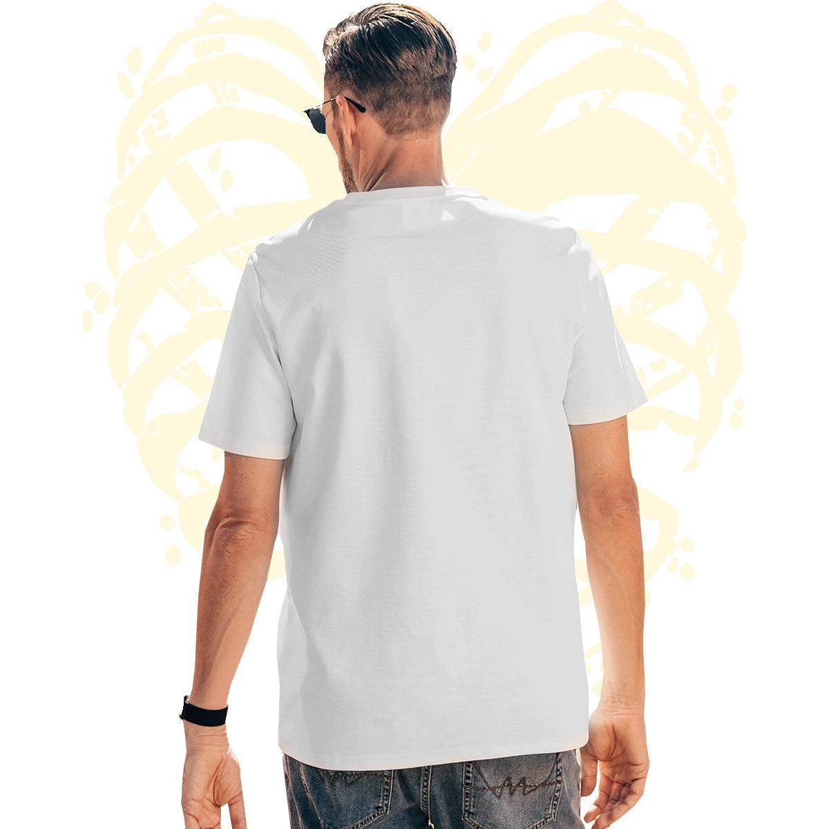 Loose Fit T-Shirts halloween Pure Cotton Anime Printing Street Black White 230g Cotton Men Clothes T-Shirt Fashion Casual Top Tees