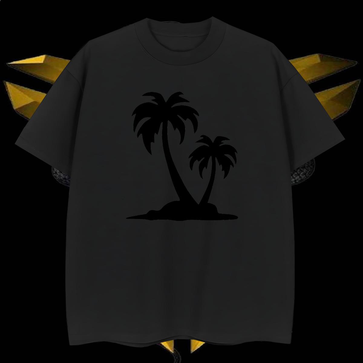 Mens T Shirts 230g 100% Cotton tree Casual Daily Wear Breathable Short Sleeve Asian Size Men Tops Tees Wholesale TOP Quality Clothes