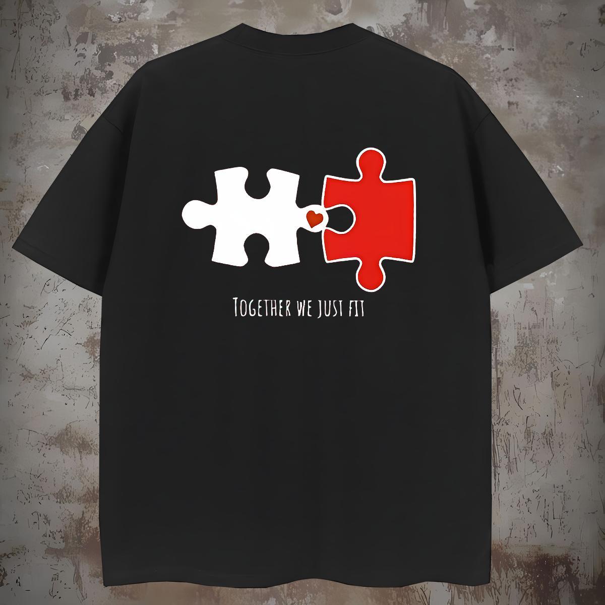 T Shirts Men 230g Cotton painting Hip Hop Breathable Crew Neck DIY Anime Couples T Shirts Factory Direct TOP Quality Tees Shirts