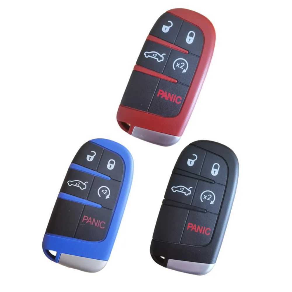 Car Key Top Quality 5buttons Car Key Shell Fob For Trackhawk Scat Pack/392/HEMI/Challenger/DAYTONA for SRT Hellcat Redeye Widebody VIPERL2486