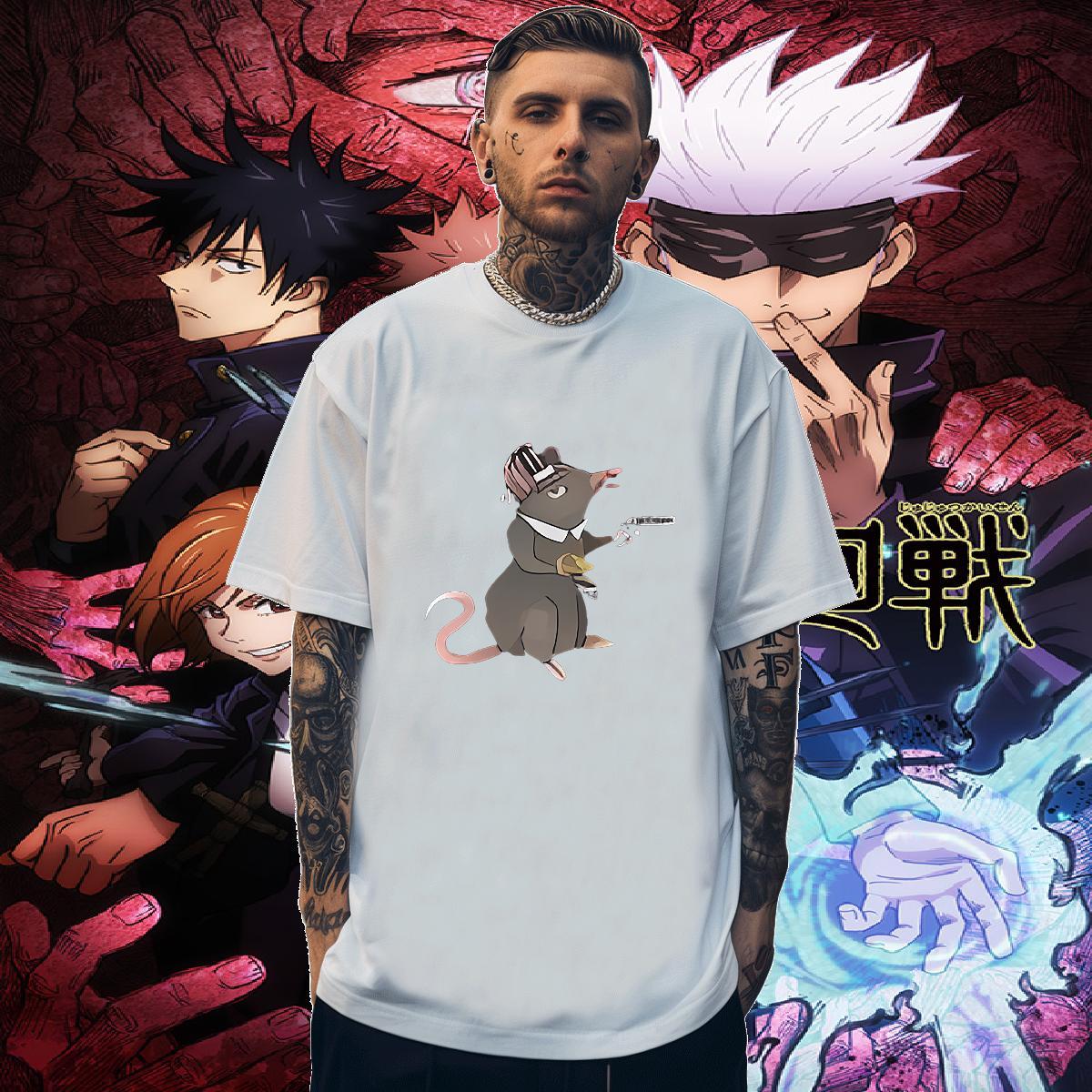 Popular Couples T Shirts 230g Cotton mouse T-Shirts for Men Casual Beach Round Neck Short Sleeve Black White Factory Direct Top Tees