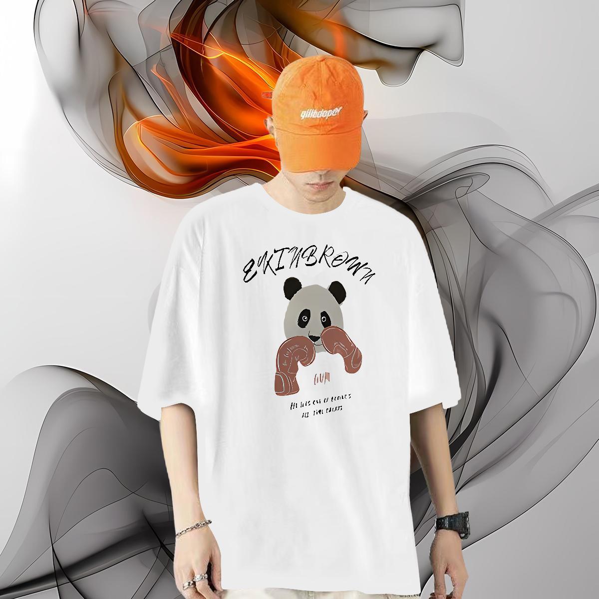 2024 Designer Man T Shirts 230g Cotton Spring Summer Clothings Breathable Crew Neck TOP Quality Men Clothes T-Shirt DIY