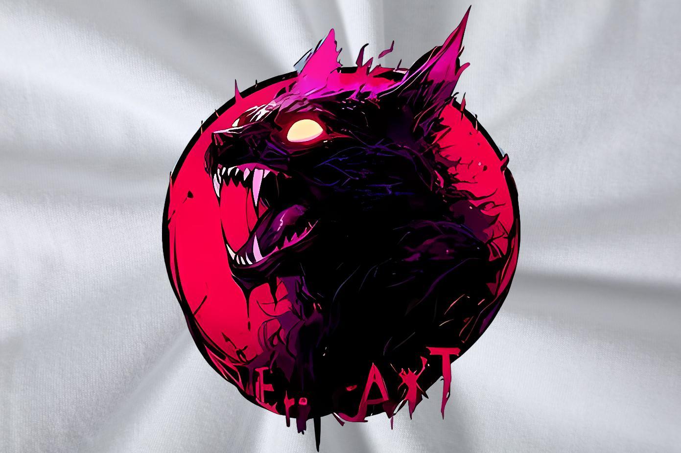 2024 New T Shirts Men 100% Cotton 230g wolf Anime Printing Street Tees Shirts Short Sleeve Soft High Quality Tshirts DIY Logo Oversized
